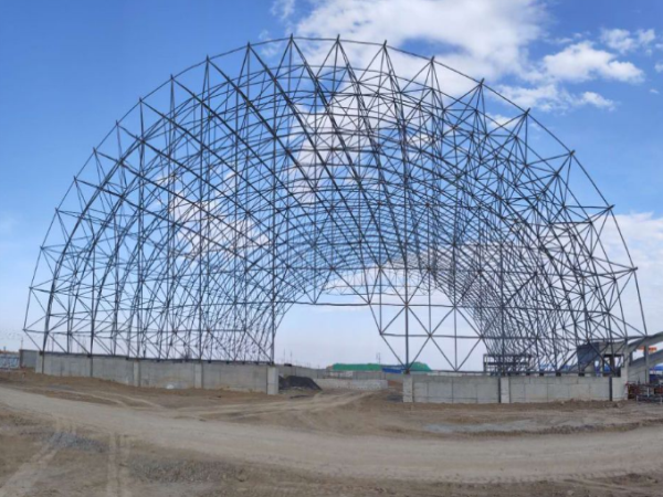 泰兴体育场网架结构